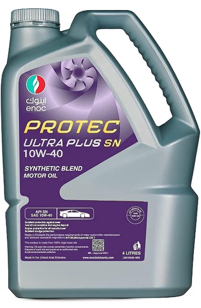 ENOC PROTEC ULTRA PLUS SN 10W40 4L